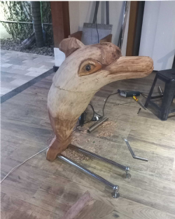 Escultura Golfinho